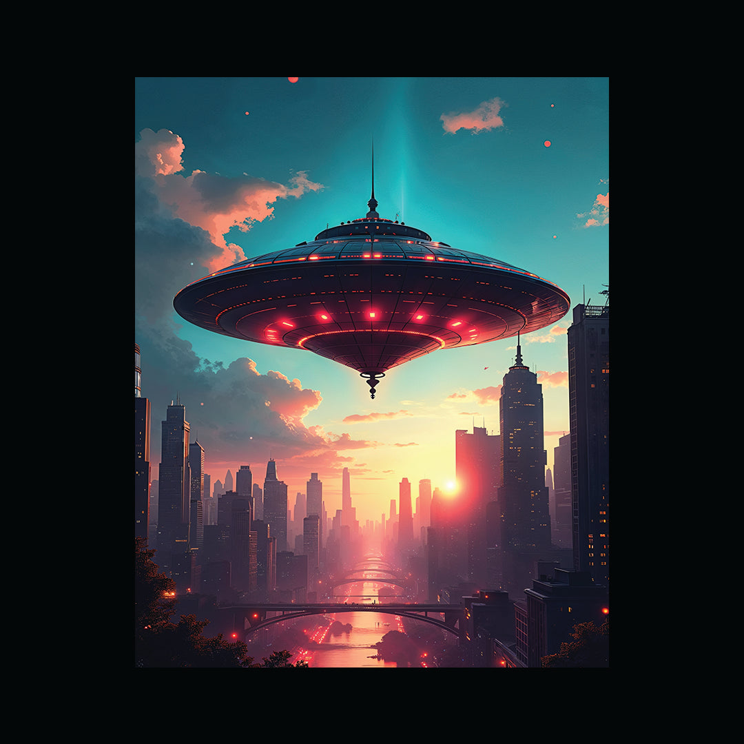 Alien Commemorative Visit 2095 T-Shirt
