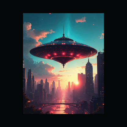 Alien Commemorative Visit 2095 T-Shirt