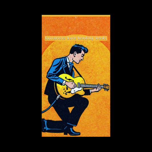 Guitarists Have Bending Needs!